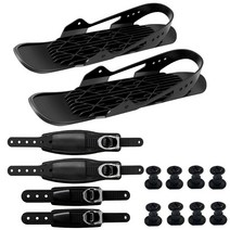 쌍 남녀 공용 겨울 스키 스케이트 신발 스키 보드 스노우 보드 미니 스노우 블레이드 스케이트 야외 스포츠 스키, 빨간색