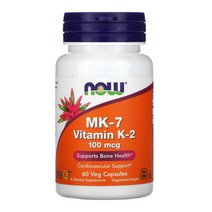 나우푸드 MK7 비타민 K2 100mcg 60베지캡슐 메나퀴논7 MenaQ7