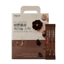 정원삼 바른홍삼 흑마늘 스틱 100포 1박스