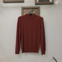 바쏘옴므 [바쏘옴므]남성니트 21FW 캐시미어혼방 하프넥 니트 WSV3WN09 NC울산