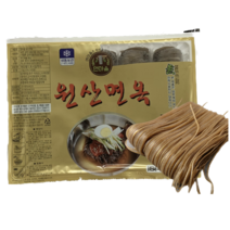 면마을 냉면 막국수 쫄면사리 양념장 육수 식자재 대량벌크판매 업소용 마트용 식당용 대용량, 면마을 원산면옥냉면사리1박스(5개 50인분)