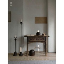 캔들 홀더 양초 호텔 장식 롱 스탠드 램프 장식품 로비 촛대, 03. 촛대 대형 20cmx150cm