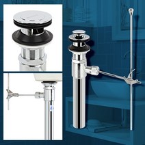 배수관 수리 D-수동팝업 하수구세면기 150 마개 고장, D-수동팝업 150mm