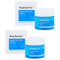 리얼베리어 아쿠아 수딩 크림 50ml 1+1 얼굴열감 아쿠아수분크림