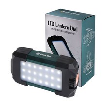 브리즈문 캠핑 조명 감성 LED 랜턴 램프 등 작업등 텐트 전등 실내불멍 차박, 브리즈문 다이얼 캠핑랜턴(BM001), 7800mAh, 파스텔톤 가랜드, 1개