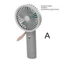 휴대용 미니 냉풍기 핸드 헬드 귀여운 프레스 스프레이 가습 팬 가정용 캠핑 워터 쿨러 에어컨, A