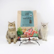 에이엔에프 6Free 웨이트 케어 고양이 사료 건식사료, 2kg, 3개