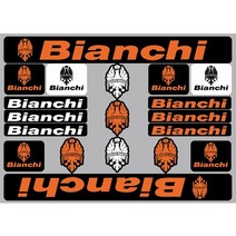 bianchi 자전거 산악 자전거 도로 자전거 mtb 사이클링 장식 스티커 데칼 30cm 용 프레임 스티커 용 자동차 스티커, 주황색