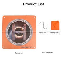 드론 랜딩 패드 범용 20인치(50cm) rc 드론용 고속 접이식 쿼드콥터 랜딩 매트 패드 dji mavic air 2mini 2 액세서리, C형 45cm