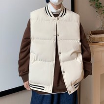 축구패딩조끼 남성 및 여성 커플 민소매 재킷 다양한 스타일 워밍업 streetwear 경량 민소매 퍼퍼