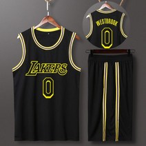 스트릿볼 NBA져지 lakersB NBA유니폼 LA레이커즈 블랙 빅사이즈 남자 여자 져지