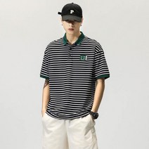 여름 남성 댄디 스프라이트 반팔티 카라티