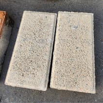 [10장] 직사각 보도블럭 [60T] [티파니스톤랜드] 실내 다이 받침 인테리어 200mm x 100mm 60T, 아이보리, 10개