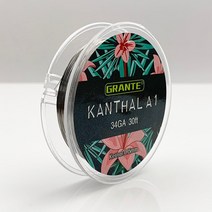 플랫 외계인 Clapton 와이어 32GA 15 피트 DIY 코일 RDA RBA 재구성 가능한 난방 도구 액세서리, 07 1PCS Grante 34GA