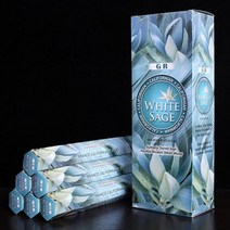 2/4/6 튜브 화이트 세이지 향 스틱 대량 판매 스틱 향 거실 인도 향 버너 나무, 02 6 tubes