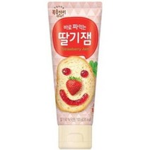 복음자리 바로 짜먹는 딸기 잼100g 과일 청 퓨레 토스트 소스 홈카페 라떼 만들기, 1개