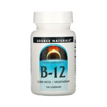 소스네츄럴 시아노코발라민 2000mcg 100개 비타민B12 미엘린 소스내츄땡, 1개