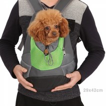 강아지앞가방 29X42 애완견가방 개가방