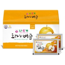 나애게 국내산 도라지 배즙 100ml 120팩, 없음