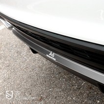 JS AUTOMOTIVE 아우디A6C8 메탈카본 트렁크범퍼 리어하단 가니쉬 디퓨저 튜닝 몰딩 가드 포인트 커버패드 장식 인테리어 악세사리 용품, 카본트림