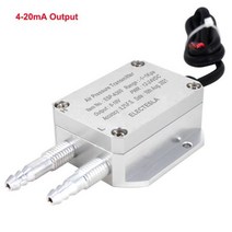 공기압 센서 디지털 바람 차압 송신기 미터 아웃 가스 압력, 0-20Kpa, 4-20mA Output