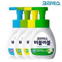 크리넥스 버블버블 핸드워시 용기4종 250ml x2개, 클린파우더 용기 250ml x2개, 클린파우더 용기 250ml x2개