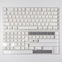 맥 mac 키보드 키캡 124 XDA 호환 키, 옵션 04