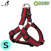 도코펫 애슬레티카 에어매쉬 하네스 DCA202 (레드) (S)