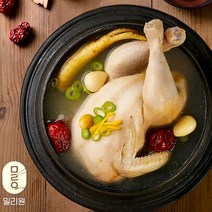밀리원 유황먹여 키운 삼계탕 800g, 유황먹여 키운 삼계탕 1kg x 4개