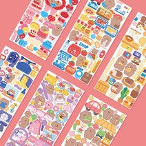 데일리 곰돌이 스티커, 베이킹