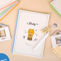 카카오프렌즈 신학기 데일리 무선제본 노트 네오, 2개