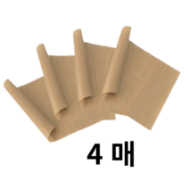 테프론 시트 380 x 580 4매 업소용 빵판용 오븐용 종이 실리콘, 4개