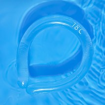 쿨링 아이스 넥밴드 얼음 목도리 스카프 쿨넥밴드 머플러 넥클러 얼음, 그린