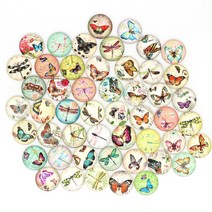 DIY 공예용품 장식품 폼폼 리본 DIY 바느질 인형에 대한 유리 눈 50 개 공예 액세서리 고양이 드래곤 공룡, [02] 8mm, 11 7_02 8mm