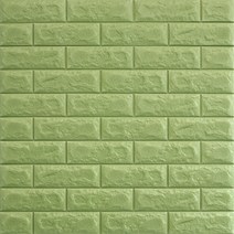 쿠셔니 파벽돌 폼블럭 21색상 71x77cm 1장 22장, 파스텔그린