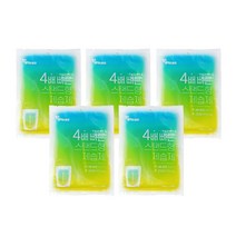 또바요 4배 빠른 습도 높은 날씨 옷장 다용도 스탠드 제습제 집안 습기 제거 옷방 방습제, 5개