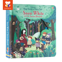 Usborne Peep Inside Books 시리즈 교육용 그림책 유아 영어 학습 보드북, snow white