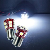 자동차 순정 램프 DIY 교체용 국산 LED 전구 캠핑카 버스 화물차 트럭 트레일러 픽업, 옐로우LED 24V용 9발 싱글, 상세페이지참조
