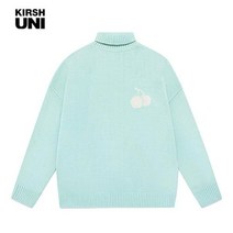 어라운드더코너 키리쉬미들 체리 하이넥 니트 JA 민트