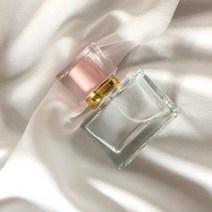 향수용기[퍼퓸글라스][향수공병] - 연핑크스퀘어 30ml