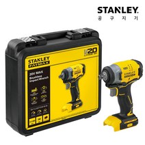스탠리 20V 브러쉬리스 임팩렌치(베어툴) SBW910K, 1개