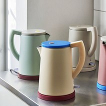 헤이 HAY 소든 전기 주전자 1.5L 4종, 브라운