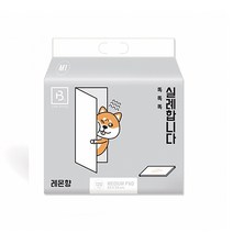 브리더랩 똑똑똑 실례합니다 배변패드 M1 레몬향 120매, 1개