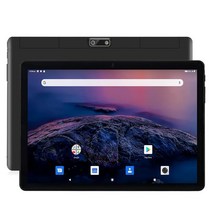 새로운 101 인치 태블릿 Pc 안드로이드 9 시스템 Google Play Octa 코어 블루투스 와이파이 3G 전화 4GB RA, 02 파란, 04 Add Cover 64G TF