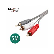D[10474]AV케이블 2RCA／M-3.5ST／M 3pi 5M, 본상품선택