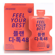 프로뉴트리션 플랜디톡 48 과채주스, 170개, 60g
