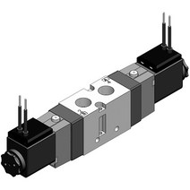 공압솔레노이드밸브 T87 KS210S-220V KCC 싱글 5포트