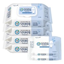 깨끗한나라 닥터 비데 물티슈 캡용46매 4팩 + 휴대용10매 2팩 키즈닥터비데 물에 녹는 화장실용물티슈, B002 닥터비데 휴대용10매 6팩