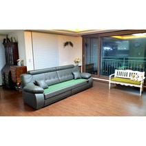 세라믹4인쇼파 상일리베가구 돌쇼파 흙 세라믹 황토 부모님선물 힐링 허리 찜질 효도 세라젬, 옐로우