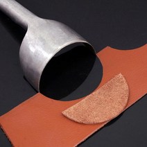 가죽공예키트 1Pc 가죽 공예 도구 하프 라운드 커터 펀치 수제 벨트 Leathercraft 대한 아크 모양의 5mm-50, 04 15mm